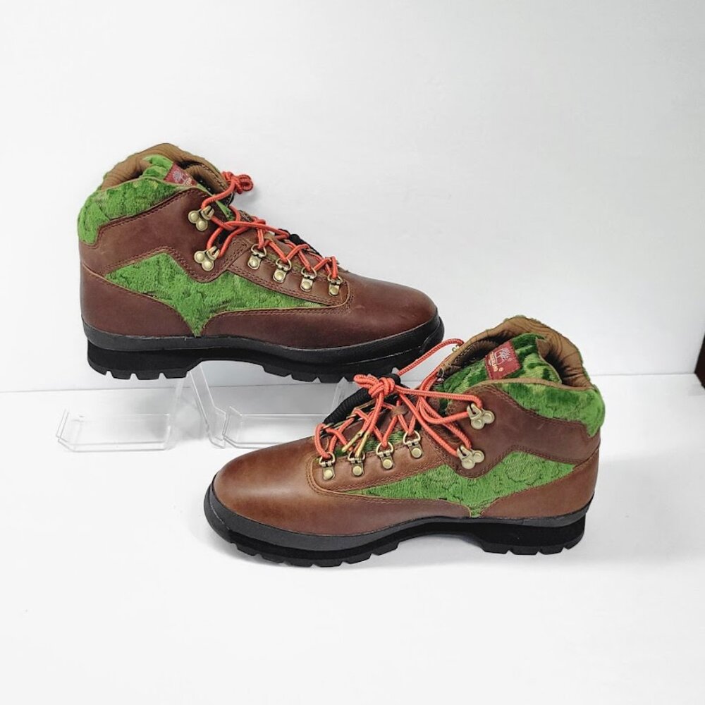 TIMBERLAND black pioneers euro hiker boots Sz 11 NEW - Picture 5 of 10